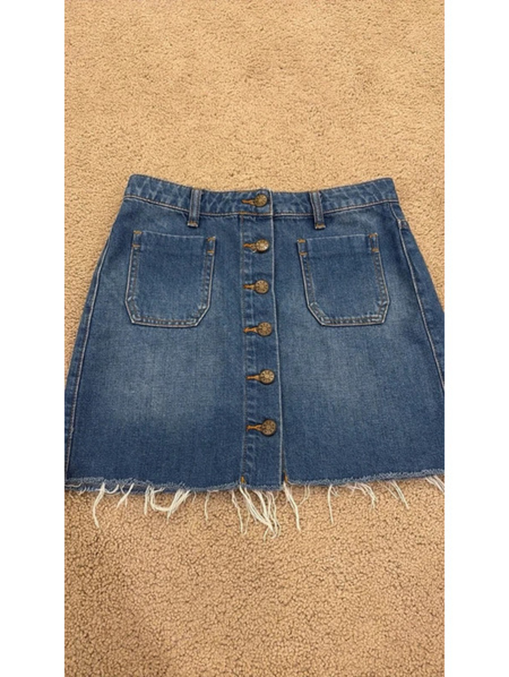 BDG Jean Skirt
